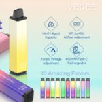 Vecee Arex 6000 Puffs μίας χρήσης Vape χονδρικής (3)