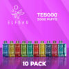 Elf Bar TE5000 Vape jetable Vue d'ensemble de la vente en gros