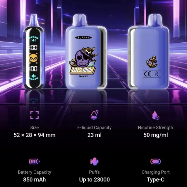 ELF BAR GH23000 Vape för engångsbruk grossist (1)