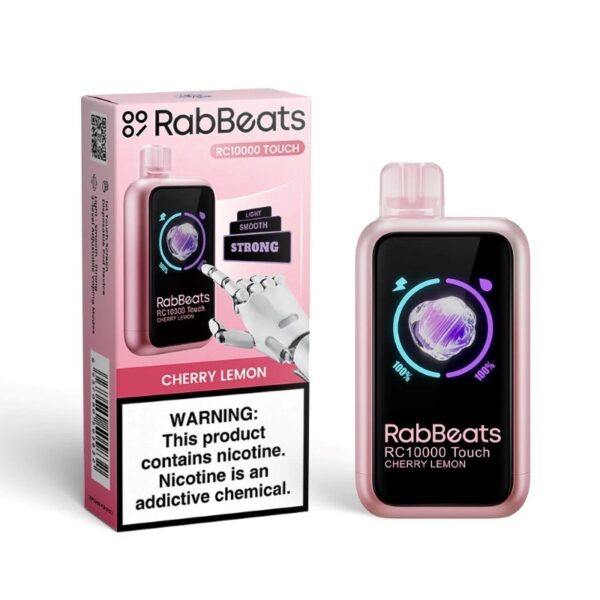 RabBeats RC10000 Touch engångsvape grossist körsbär citron