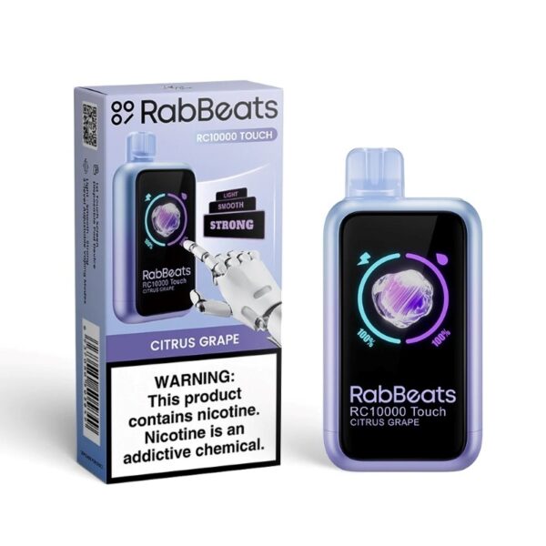 RabBeats RC10000 Touch Vape desechable al por mayor cítricos uva