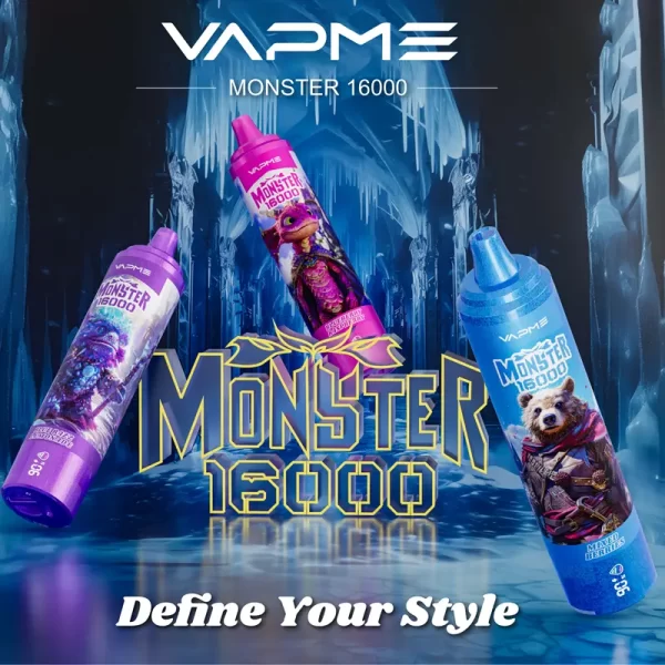 Vapme Monster 16000 Puffs Vape Descartável Atacado (1)