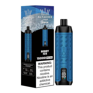 AL Fakher Crown Bar 15000 Pro Max eldobható vape nagykereskedelem Berry Ice