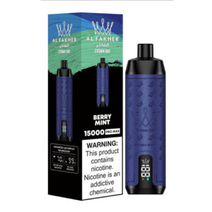 AL Fakher Crown Bar 15000 Pro Max μίας χρήσης Vape Χονδρικό Berry Mint