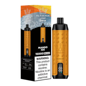 AL Fakher Crown Bar 15000 Pro Max Vape za enkratno uporabo na debelo Mango Ice