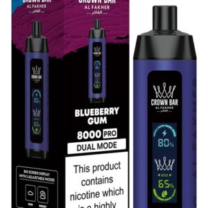 Al Fakher 8000 Pro μιας χρήσης Vape Wholeasle Blueberry Gum