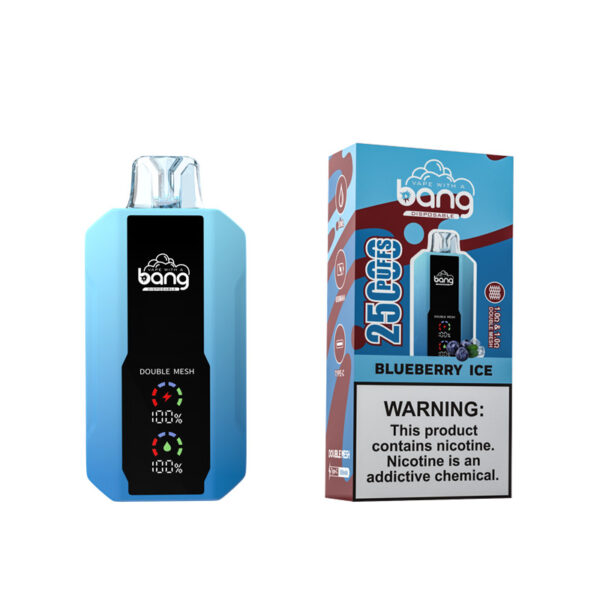 Bang 25000 Puffs Jednorazowe Vape Hurtownia Lód jagodowy