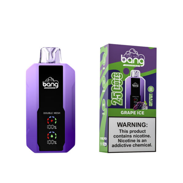 Bang 25000 Puffs μίας χρήσης Vape χονδρικής πώλησης πάγου σταφυλιών