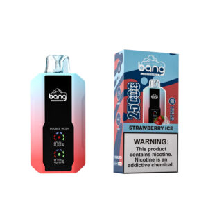 Bang 25000 Puffs Vape Desechable Fresa hielo al por mayor