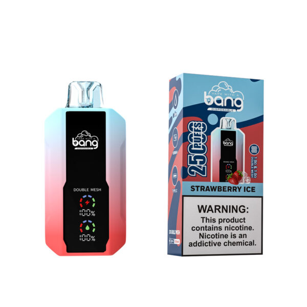 Bang 25000 soffi usa e getta Vape all'ingrosso Fragola ghiaccio