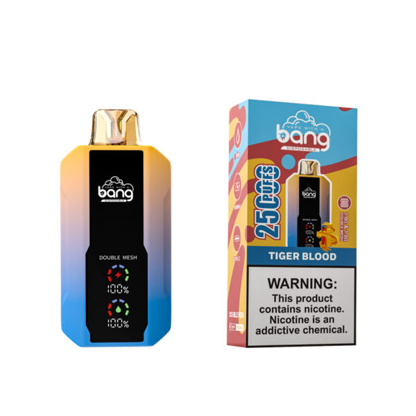 Bang 25000 Puffs Vape descartável Atacado Sangue de tigre