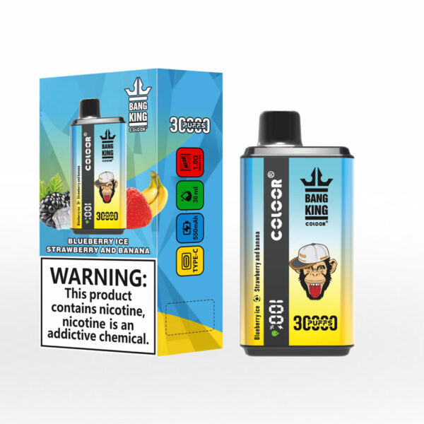 Bang King Coloor 30000 Puffs Vape Desechable al por mayor (2)