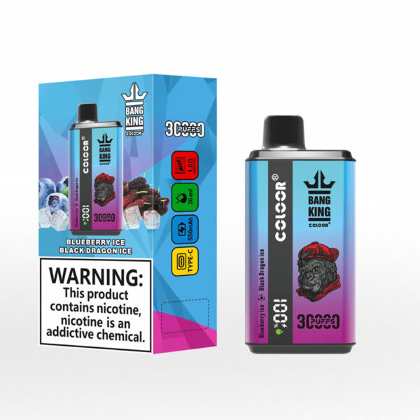 Bang King Coloor 30000 Puffs Vape Desechable al por mayor (4)