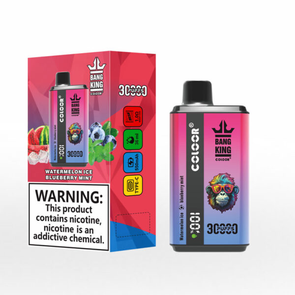 Bang King Coloor 30000 soffi monouso Vape all'ingrosso (8)