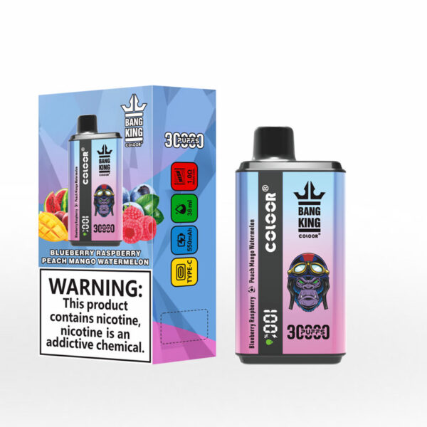 Bang King Coloor 30000 soffi monouso Vape all'ingrosso (9)