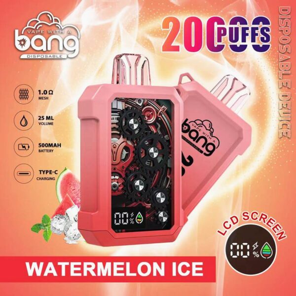 Bang Mechanical Gear 20000 Puffs Vape desechable al por mayor (3)