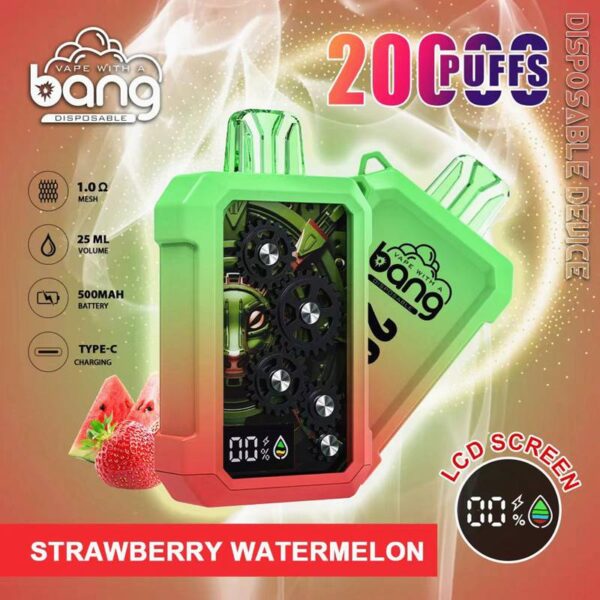 Bang Mechanical Gear 20000 Puffs Jednorazowa sprzedaż hurtowa Vape (9)