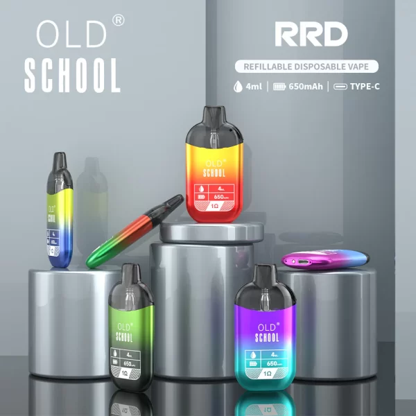 Old School RRD Vape Recargable al por mayor (9)