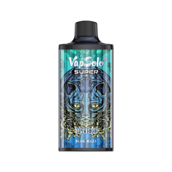 Vapsolo Super 15000 Puffs Vape Descartável Atacado Blue Razz