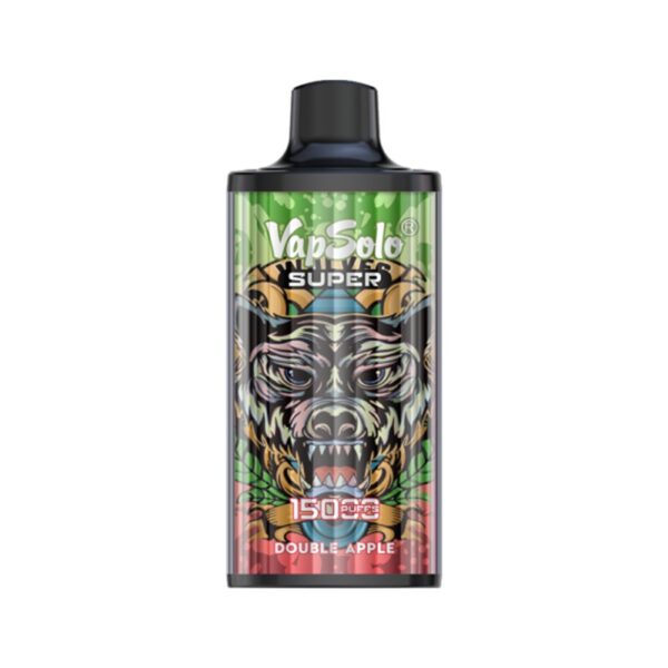 Vapsolo Super 15000 Puffs Vape Descartável Atacado Dupla Maçã