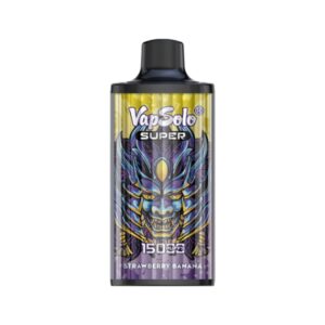 Vapsolo Super 15000 Puffs Engångs Vape Partihandel Jordgubb Banan