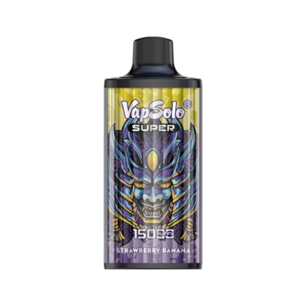 Vapsolo Super 15000 Puffs Vape Descartável Atacado Morango Banana