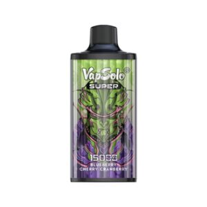 Vapsolo Super 15000 Puffs Vape descartável Atacado mirtilo cereja amora