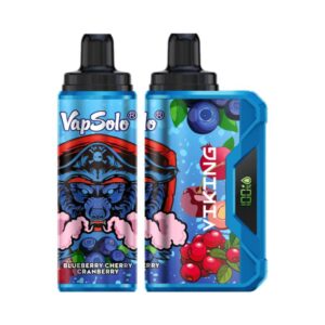 Vapsolo Viking 12000 Puffs Vape Desechable Mayorista Arándano Cereza Arándano