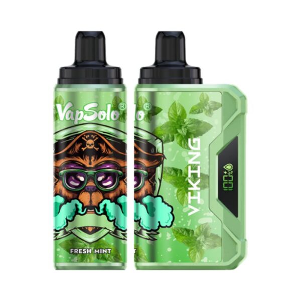 Vapsolo Viking 12000 Puffs za enkratno uporabo Vape na debelo Fresh Mint