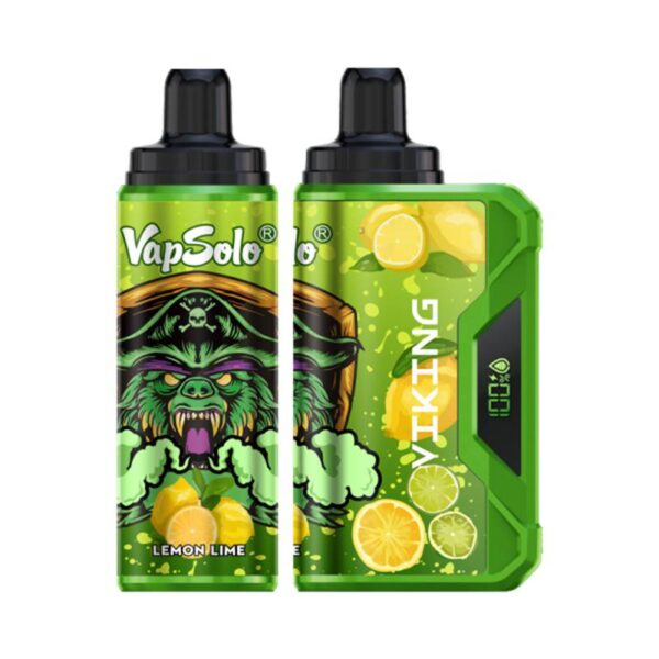 Vapsolo Viking 12000 Puffs Eldobható Vape Nagykereskedés Citrom Lime