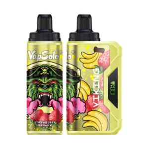 Vapsolo Viking 12000 Puffs za enkratno uporabo Vape na debelo Strawberry Banana