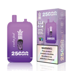 Bang King 25000 Puffs μίας χρήσης Vape Χονδρικό Grape Ice