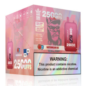 Bang King 25000 Puffs Vape Desechable Caja de embalaje al por mayor