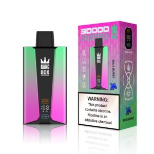 Bang Box 30000 Puffs Einweg Vape Großhandel blau Burst