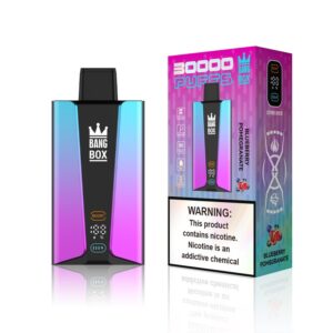 Bang Box 30000 Puffs Eldobható Vape Nagykereskedelem Blueberry Pomgerante