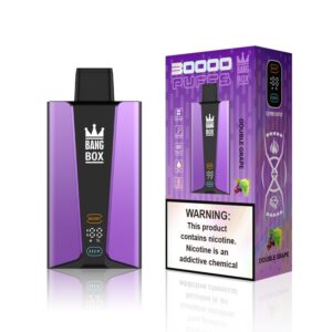 Bang Box 30000 Puffs Eldobható Vape Nagykereskedés Dupla szőlő