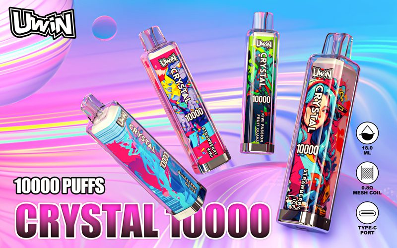 Uwin Crystal 10000 Puffs Desechables Vape Banner 2