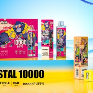 Bannière de Vape jetable Uwin Crystal 10000 Puffs