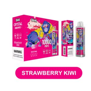 Uwin Crystal 10000 Puffs jednorazowe Vape Strawberry Kiwi