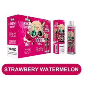 Uwin Crystal 10000 soffi monouso Vape Fragola Anguria Ghiaccio