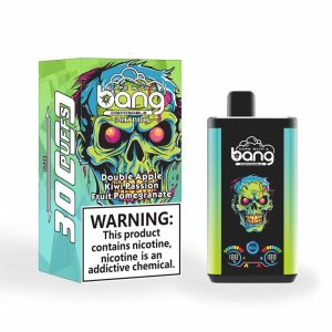 Bang 30K Pro 30000 Puffs μίας χρήσης Vape χονδρικής Διπλό μήλο & ακτινίδιο Πάθος φρούτων ροδιού