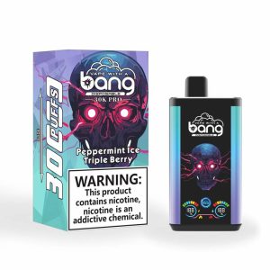 Bang 30K Pro 30000 Puffs za enkratno uporabo Vape na debelo Peppermint Ice & Triple Berry