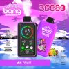 Bang 36000 Puffs Smart Vollbild Einweg Vape Großhandel Mix Obst