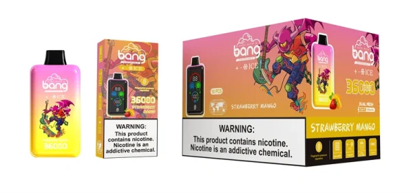 Bang 36000 Puffs Smart Full Screen Disposable Vape Wholesale Packing