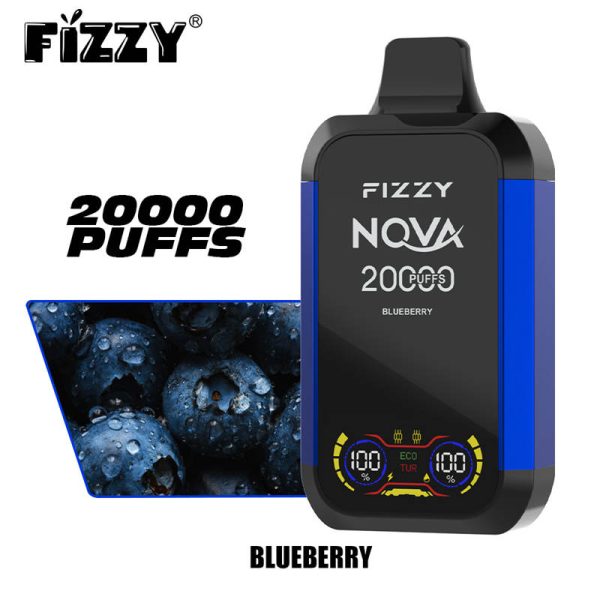 Fizzy Nova 20000 Puffs Vape Desechable Mayorista Arándano