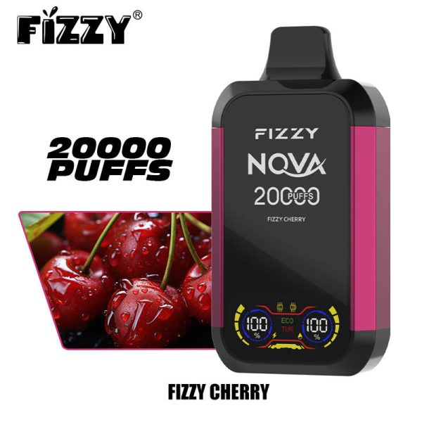 Fizzy Nova 20000 boccate monouso Vape all'ingrosso Fizzy Cherry