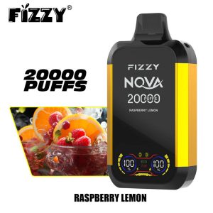 Fizzy Nova 20000 Puffs Disposable Vape Wholesale Raspberry Lemon