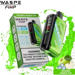 WASPE FIHP 30000 30K Puffs Wegwerp Vape Groothandel Double Apple Ice