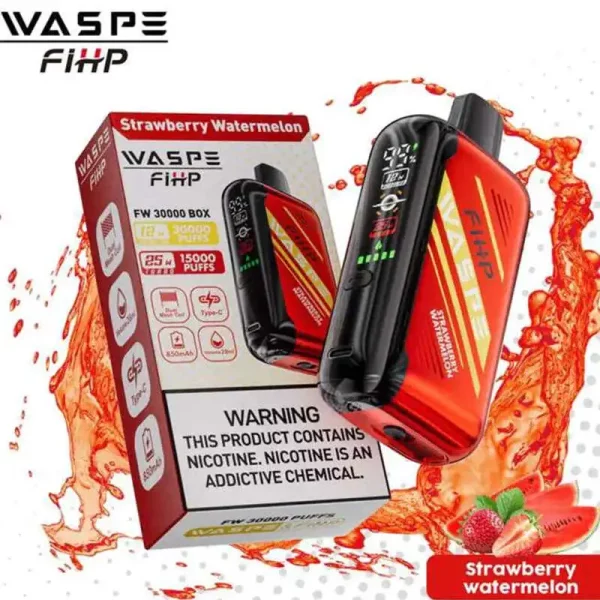 WASPE FIHP 30000 30K Puffs Einweg Vape Großhandel Erdbeere Wassermelone