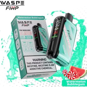 WASPE FIHP 30000 30K Puffs Engångs Vape Partihandel Vattenmelon Bubblegum